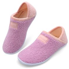 PRICES MAY VARY. Versatile Design:these womens and mens fuzzy house slippers with two types closures,slip on or heel closed back just like loafers,easily put on or take off,good suit for walking around the house indoor or outdoor. These closed back womens mens fuzzy house slippers with the upper of soft warm polar fleece or suede,providing you great comfortable and freedom feeling,super lightweigt,barefoot feel and flexible just like socks. Soft&Wear-Resistent Sole:these womens and mens indoor h House Shoes Slippers, Office Yoga, Yoga Outdoor, Indoor Outdoor Slippers, Slides For Women, Travel Wear, Slippers For Women, Slipper Socks, House Shoes