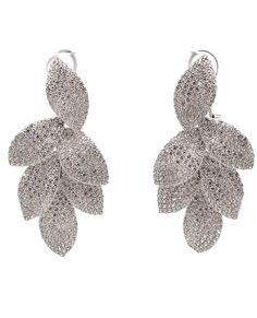 Sterling Silver 'Flower' Earrings with Pave Set Cubic Zirconia. ✈️ Choose free shipping at checkout ☎️ Call 201-722-0216 with questions 💭 Chat with us live! Bottom right corner of your screen Luxury Silver Cubic Zirconia Flower Earrings, Luxury Silver Sterling Silver Flower Earrings, Luxury Sterling Silver Round Flower Earrings, Sterling Silver Flower Earrings, Sterling Silver Flowers, Silver Flowers, Flower Earrings, Best Sellers, Cubic Zirconia