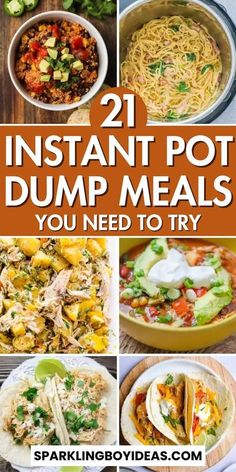 21 instant pot dump meals you need to try