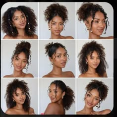 Wash And Go Natural Hair Styles, 4c Wedding Hairstyles Natural, 4c Wedding Hairstyles, Formal Natural Hairstyles, 4a Hairstyles, Natural Hair Journey Tips, Mixed Curly Hair, Cute Curly Hairstyles