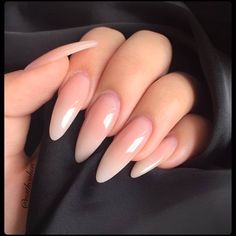 30 Feminine Nude Nail Designs To Slay Any Occasion Stiletto Nail Art Designs, Unghie Sfumate, Long Almond, Stiletto Nail Art, Red Acrylic Nails, Stiletto Nails Designs, Accent Nails, Nail Art Tutorial, Gel Nail Art