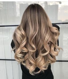 Prom Hair For Long Hair, Hair For Long Hair, Blonde Balayage Highlights, Blond Balayage, Brown Blonde Hair, Balayage Highlights, Blonde Balayage, Blonde Hair Color, Ombre Hair