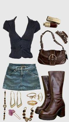 Accessories Styling, Looks Country, Downtown Outfits, Fall Outfit Ideas, Adriana Lima