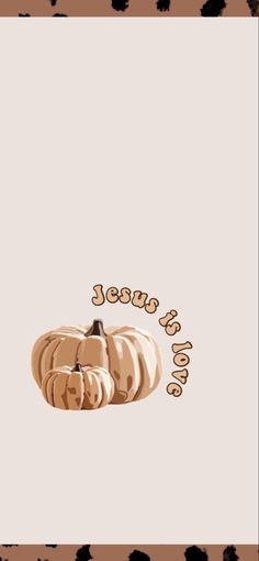 two pumpkins sitting on top of each other with the words sweet as can be