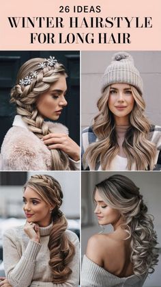 #hairstyles #hairideas #haircolor #fallhairstyles #fallhaircolor #haircare #redhair #hairaccessories #hairhighlights #lightbrownhair #brownhair #hairmask #highlightsbrownhair #hairtutorial #hairdye #wavyhair #blackhair #longhair #hairgrowth #pinkhair #purplehair #volleyballhairstyles #headbandhairstyles #pixiehairstyles #hairstyles #formalhairstyles #homecominghairstyles #shorthairstyles #schoolhairstyles #cutehairstyles #curlyhairstyles #promhairstyles #weddinhhairstyles #bobhairstyles Formal Hairstyles For Thick Long Hair, Winter Wedding Hairstyles For Long Hair, Long Formal Hair, Long Formal Hairstyles, Formal Braids, Long Hair Formal Hairstyles, Winter Hairstyles For Long Hair, Hair Dos For Wedding, Easy Ponytails