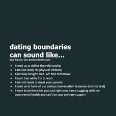 Dating Boundaries, Boundaries Quotes, Relationship Lessons, Physical Intimacy, Relationship Psychology, Emotional Awareness, Something To Remember, Journal Writing Prompts, Healthy Relationship Advice