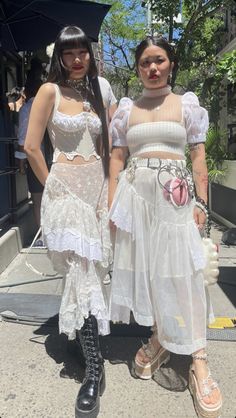 Berserk Tattoos, Corset Fairy, Outfit Inso, 일본 패션, Diy Vetement, Set Outfits, Closet Goals, White Dresses, Soft Grunge