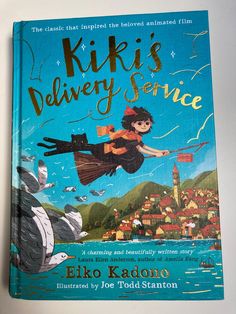 the book cover for kiki's delivery service