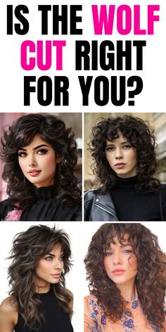 Curious about the trendy wolf cut? Discover everything you need to know about this popular haircut, including what hair types work best and how to style it. Learn how the wolf cut can enhance your natural texture and give you a fresh, edgy look! Wolf Cut Haircut, A Wolf Cut, Dream Hairstyles, Wavy Hair Care, Haircuts Ideas, Wavy Haircuts, New Haircut