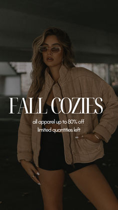 fall/winter fashion outfit ideas for women up to 80% off - jackets, sweater top, denim, basics, Fashion Outerwear, Fashion Outfit Ideas, Fall Winter Fashion, Outfit Ideas For Women, Cozy Fall, Winter Fashion Outfits, Fashion Outfit, Womens Fall, Fall Fashion