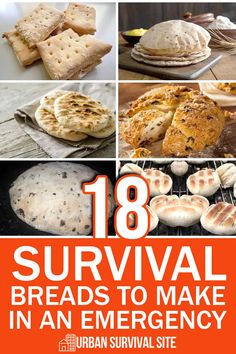 Baking a loaf of bread from scratch can be intimidating, but it's definitely worth the effort! There are so many delicious survival recipes out there that are perfect for emergencies. In this blog post, we'll share some of our favorite survival breads that are easy to make and store. Survival Bread Recipe, Homestead Snacks, Diy Flatbread, Breads To Make, Survival Recipes, Poblano Soup, Bread From Scratch, Prepper Food, Deep Pantry