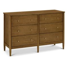 Elevate your little one's nursery with the Frem 6-Drawer Dresser. With its clean lines and tapered feet, this dresser exudes the iconic charm of midcentury design, bringing a touch of retro elegance to your baby's room Color: Brown. Llama Nursery, Baby Room Colors, Baby Dresser, Walnut Dresser, Midcentury Design, Kids Dressers, Toddler Rooms, Room Color, Toddler Furniture