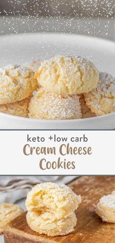 keto and low carb cream cheese cookies