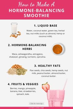 How To Balance Hormones, Hormone Balancing Diet, Foods To Balance Hormones, Baking Powder Uses, Balance Hormones Naturally, Baking Soda Beauty Uses, Balance Hormones, Smoothie Prep