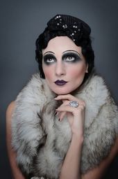 Haus Makeup, 1920s Makeup Tutorial, Gatsby Party Outfit