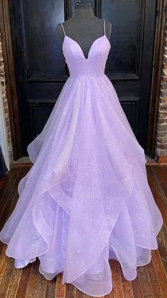 8th Grade Prom Dresses, Pastel Prom Dress, Prom Dress Sparkly, Tulle Formal Dress, Graduation Dresses Long, Prom Dress Ball Gown, Green Quince, Glitter Prom Dress, Sparkly Gown