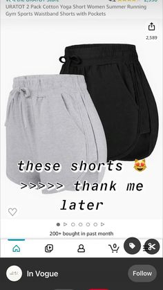 Where To Buy Shorts, How To Style Athletic Shorts, Athletic Shorts Outfits, Cute Amazon Finds, Amazon Shorts, Gym Shorts Outfit, Summer Running, Gymwear Outfits