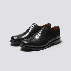 Shop Rose, our womens brogues in black colorado leather. Rose is a wingtip brogue based our signature mens style Stanley. Complete with rubber grips on the sole. Free returns. Womens Brogues, Leather Rose, Mens Style, Colorado, Leather, Black