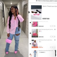 Shein Bday Outfits, Outfits Off Shein, Shein Clothes Outfits, Shein Thanksgiving Outfit, Shein Style Inspiration, Cute Casual Jean Outfits, Shein Put Together Outfits, Shein Outfits Women, Shein Valentines Day Outfit