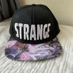 Strange Marvel Hat Snapback Cap. Condition is "Pre-owned". Shipped with USPS First Class. Marvel Hats, Hats Snapback, Snapback Cap, First Class, Marvel, Hats, Free Shipping, Best Deals