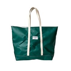 Step out in style with our stunning Forest Green Steeletex Zip Top Beach Tote. Crafted from durable vinyl, this chic tote is both water and tear-resistant, ensuring it stays pristine with minimal effort. The elegant 10" handle drop allows you to carry it over your shoulder effortlessly, freeing your hands, so you can do things like sending quick texts and enjoying your coffee. Featuring a zippered top and an interior pocket, this tote keeps your essentials secure and organized, making it the per Summer Coated Canvas Bag With Double Handle, Summer Coated Canvas Bags With Double Handle, Summer Double Handle Coated Canvas Bag, Casual Waterproof Shopping Bags, Casual Waterproof Bags For Shopping, Summer Coated Canvas Bags For Daily Use, Waterproof Tote Bag For Shopping, Waterproof Shopping Tote Bag, Modern Green Waterproof Bags