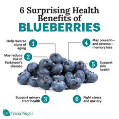 Blueberries are an amazing super food Food For Health, Fruit Health Benefits, Nutritious Foods, Fruit Benefits, Health Knowledge, Natural Health Remedies