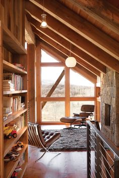 a living room filled with furniture and a fire place