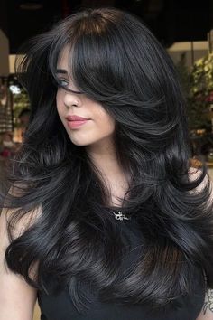 Layer Haircut, Hair Aesthetics, Butterfly Haircut, Haircut Designs, Haircuts For Wavy Hair, Long Layered Haircuts