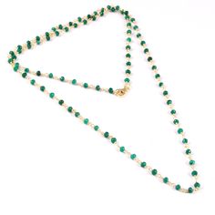 Emerald is the stone which most represents the energy patterns of the activated Heart Chakra, the wellspring of the emotions. ... Green crystal energy is used to resolve blockages and to re-balance the Heart Chakra, helping us understand our own needs and emotions clearly. emerald rosary necklace,gold plated necklace,beaded chain necklace,Tiny beads necklace,Green Rosary Chain,wire wrapped necklace,Everyday minimalist jewelry,mom,wife gift,Tiny beads necklace,green jewelry Gemstone - emerald len Emerald Necklace With Faceted Green Onyx Beads As Gift, Emerald Necklace With Faceted Beads For Gift, Gift Emerald Necklace With Faceted Green Onyx Beads, Elegant Emerald Necklace With Beaded Chain For Gifts, Beaded Emerald Necklace For Gift, Green Gemstone Beaded Necklaces For Meditation, Elegant Beaded Necklaces For Meditation, Elegant Beaded Necklace For Meditation, Spiritual Agate Beaded Necklace