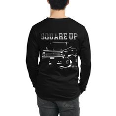 Urban Tops With Branding For Fall, Winter Screen Print Top For Everyday, Squarebody Chevy, Lifted Truck, Formal Trousers, Square Body, Professional Look, Pickup Truck, Chevy Trucks