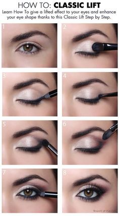 Halloweenský Makeup, Tutorial Eyeliner, Natural Eye Makeup Tutorial, Applying Eye Makeup, Beautiful Eye Makeup