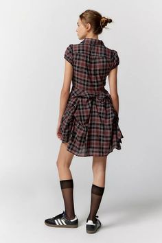 BDG Max Plaid Mini Dress | Urban Outfitters Exclusive Collection, Bodice, Sign Up