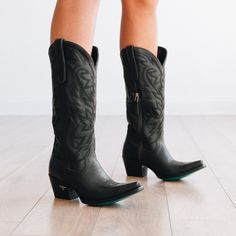 Smokeshow Boot | Women's Black Cowboy Boots Snip Toe Tall Fashion – Lane Boots Dark Brown Cowgirl Boots, Brown Cowgirl Boots, Black Cowgirl Boots, Lane Boots, Black Cowgirl, Jet Black Color, Black Cowboy Boots, Space Cowboy, Starburst Pattern