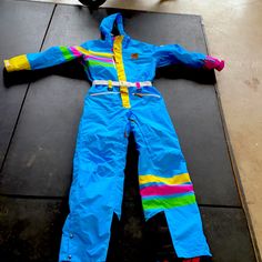 Covid Purchase Great Suit And Colors, Works Fine Just Ready For Something New Unisex M Pictures From Website Show Measurements And Specs Retro Ski Suit, Retro Ski, Ski Suit, Ski Suits, 80s Retro, Snow Jacket, Bluebird, Blue Bird, Something New