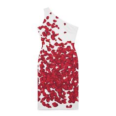 Woman's Dress with Rose Petal Print Dress for Her with Floral Theme Evening Dress Gift for Her with Roses Dress for Girl Rose Lover Gift  🌹: 95% polyester, 5% spandex 🌹 Medium fabric (7.5 oz /yd² (255 g/m 🌹White side zipper 🌹 Fitted silhouette 🌹 Knee length 🌹 Thread color automatically matched to design (black or white) 🌹 Assembled in the USA from globally sourced parts Roses Dress, Floral Theme, Dress Gift, Rose Dress, Fitted Silhouette, Rose Petals, Evening Dress, Side Zipper, Gift For Lover