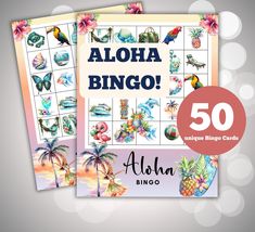 the aloha bingo game is on sale for $ 50 and it's free