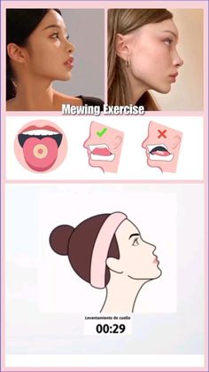 #face #faceexercises #mewing #reducefacefat #fatburn #fatburningsmoothies Strobing Makeup, Reduce Face Fat, Fat Burning Exercises, Tighten Facial Skin, Massage Face, Face Fat, Exercises For Women, Lifting Workouts, Makeup Hacks Tutorials