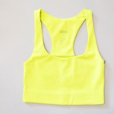 Nwt 100% Recyclable, Florescent Green Sports Bra Girlfriend Collective Receive A $15 Credit When You Are Done, Send Item Back To Company, For The $15 Credit Towards A New Pair! 79% Recycled Polyester 21& Spandex Lay Flat Measurements 10.5" Width 12.5" Length Summer Sports Bra With Seamless Design For Loungewear, Green Athleisure Top, Bra-friendly, Green Athleisure Top, Bra Friendly, Green Seamless Tank Top Sportswear, Seamless Summer Sports Bra For Loungewear, Green Compressive Bra-friendly Top, Green Medium Support Bra Friendly Top, Functional Green Bra-friendly Top, Fitted Green Sports Bra For Spring