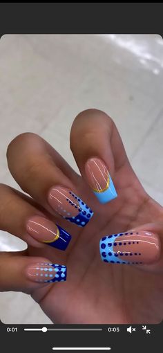 Blue Nails, Nail Art Designs, Nail Designs, Art Design, Nail Art, Nails, Design