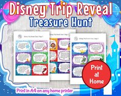 the disney cruise trip review printable hunt