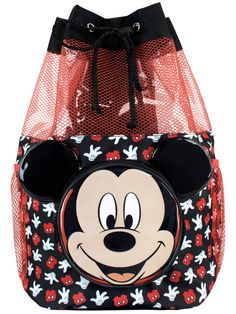 PRICES MAY VARY. Approximate Dimensions: H:155 x W:975 x D:7 inches Kids Mickey Mouse Swim Bag This fun Mickey Mouse backpack features Disney’s iconic mascot to the front pocket with adorable 3D ears and a background of his shorts and gloves A drawstring main compartment and mesh side pockets mean everything will be kept safe at the beach or pool in this handy Disney swimming bag Officially licensed Disney merchandise Boys Mickey Mouse Swim Bag. Your little Mouseketeer will be all set for a trip Disney Luggage, Mickey Mouse Bag, Mickey Mouse Backpack, Swim Bag, Cute Luggage, Disney Handbags, Disney Boys, Swimming Bag, Disney S