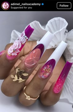 Uñas Coquette, Goddess Nails, Nails Kawaii, Natural Acrylic Nails, Drip Nails, Cute Nail Art Designs, Stiletto Nails Designs, Nail Candy