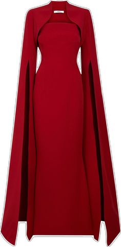 Bustier Dress, Floor Length, Length Sleeve, Red