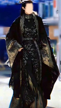 Male Hanfu, Hanfu Male, Hanfu Men, My Hero Academia Costume, Black Wedding Gowns, Ancient Dress, Chinese Historical Drama, Asian Film, Nerd Girl