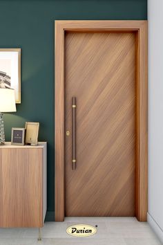 Fenton Veneer Laminated Door Flush Doors Design Modern, Modern Window Design, Flush Door Design, House Window Design, Single Door Design, Front Door Design Wood, Door Handle Design