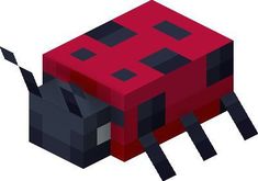 an object that looks like a red cube with black squares on the top and bottom