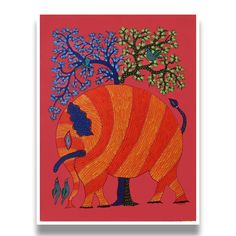 Elephant acrylic painting Dots Painting, Dash And Dot, Indian Painting, Zentangle Art, Dot Painting, Acrylic Colors