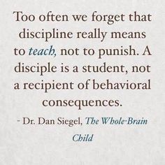 a quote from dr dan siegell on the role of children