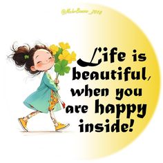 Life is beautiful, when you are happy inside! #motivational #inspirational #quote #text #TextPicture #profile #story #hope #love Sassy Pants Quotes, Lombardi Quotes, Happy Kids Quotes, Vince Lombardi Quotes, Cute Picture Quotes, I Am Quotes, Sketch Pen, Actress Hairstyles, Plates Diy