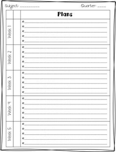 the printable plan is shown in black and white, with lines on each side